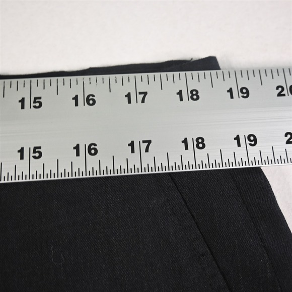 Pronto Uomo 36x32 Charcoal Gray 100% Wool Flat Front Suit Trouser Mens Pants - Picture 2 of 16